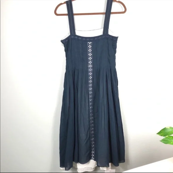 Adrianna Papell 100% cotton midi dress - Picture 1 of 7